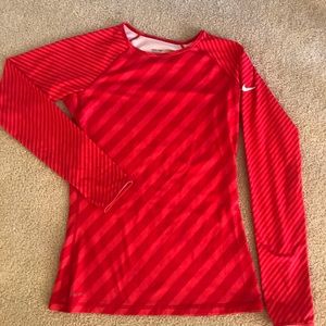 Nike Pro long sleeve workout shirt